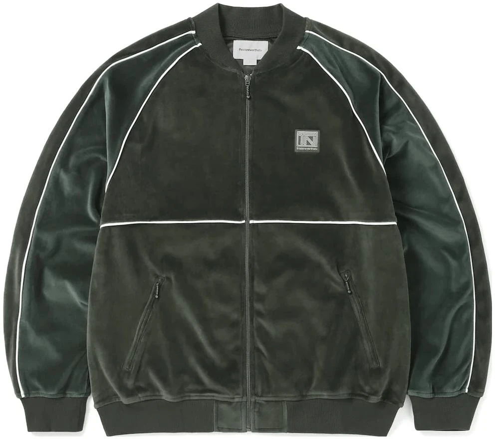 thisisneverthat-fw-23-velour-track-jacket-green-unisex-retro-sportswear-tn-233-ttolp-01-grn