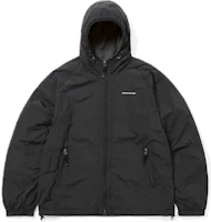 thisisneverthat FW24 SP-Logo Black Windbreaker Jacket Unisex with Embroidered Logo. TN243WOWLS05BLK thisisneverthat FW24 SP-Logo Black Windbreaker Jacket Unisex with Embroidered Logo. TN243WOWLS05BLK