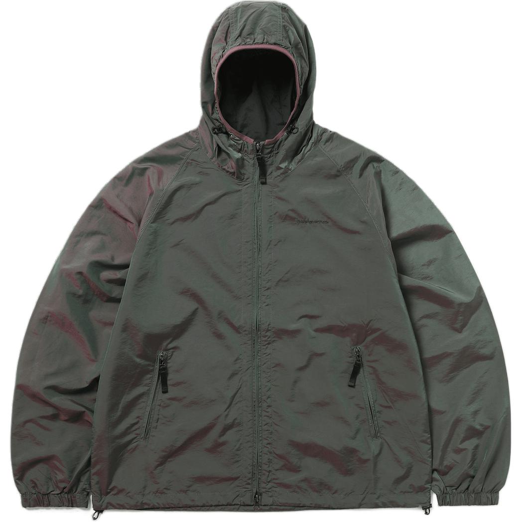 thisisneverthat FW24 SP-Logo Windbreaker Olive Jacket Unisex with Embroidered Logo TN243WOWLS05MLT