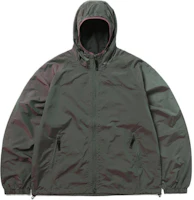 thisisneverthat FW24 SP-Logo Windbreaker Olive Jacket Unisex with Embroidered Logo TN243WOWLS05MLT thisisneverthat FW24 SP-Logo Windbreaker Olive Jacket Unisex with Embroidered Logo TN243WOWLS05MLT