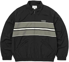 thisisneverthat FW24 Sport Wind Jacket Multicolor Striped Zip Long Sleeve BLACK TN243WOWLS10BLK thisisneverthat FW24 Sport Wind Jacket Multicolor Striped Zip Long Sleeve BLACK TN243WOWLS10BLK