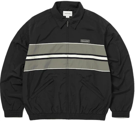 Chaqueta Deportiva Negra Rayada Multicolor thisisneverthat FW24 Manga Larga Zip TN243WOWLS10BLK Buy Chaqueta Deportiva Negra Rayada Multicolor thisisneverthat FW24 Manga Larga Zip TN243WOWLS10BLK