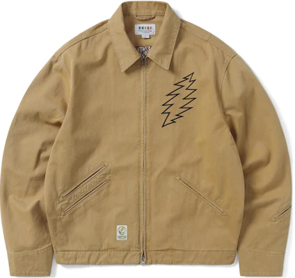 thisisneverthat GD Lightning Carpenter Jaket Tan Khaki Jaket Sulam Zip GD223WOWLS01TN Buy thisisneverthat GD Lightning Carpenter Jaket Tan Khaki Jaket Sulam Zip GD223WOWLS01TN
