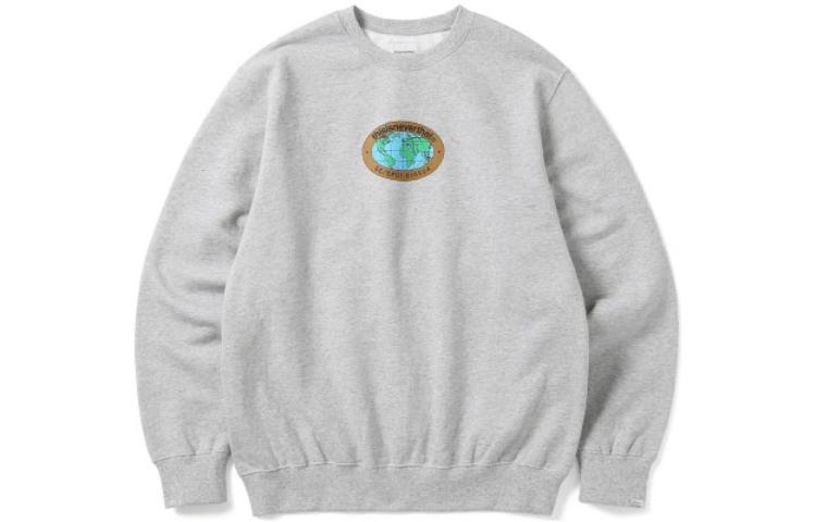 thisisneverthat Global Print Pullover Sweatshirt Grey (). TN223TSWCW07HR