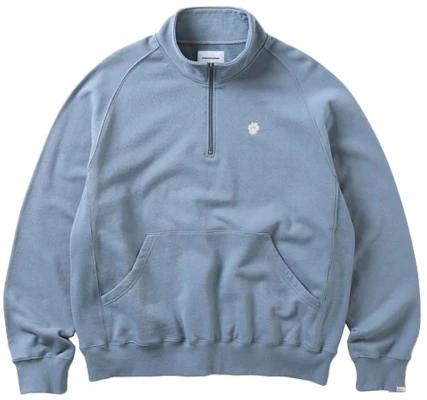 thisisneverthat Sudadera Unisex Azul con Cremallera Media y Corte Suelto. TN213TSWHA01 Buy thisisneverthat Sudadera Unisex Azul con Cremallera Media y Corte Suelto. TN213TSWHA01