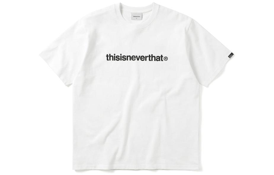 Thisisneverthat Letter Logo Short Sleeve Unisex T-Shirt TN220TTSST01