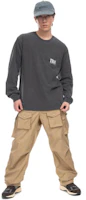 thisisneverthat Letter Print Casual Sweatshirt Men’s Gray TN231TTSLT03-CHA thisisneverthat Letter Print Casual Sweatshirt Men’s Gray TN231TTSLT03-CHA