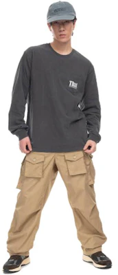 Sudadera Casual Gris Hombre thisisneverthat con Estampado de Letras TN231TTSLT03-CHA Buy Sudadera Casual Gris Hombre thisisneverthat con Estampado de Letras TN231TTSLT03-CHA