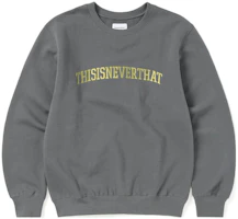 thisisneverthat Letter Print Crewneck Casual Long Sleeve Sweatshirt Unisex TN230TSWCW02DRG thisisneverthat Letter Print Crewneck Casual Long Sleeve Sweatshirt Unisex TN230TSWCW02DRG