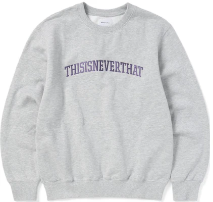 thisisneverthat 字母印花圆领长袖卫衣 男女通用 TN230TSWCW02HGR Buy thisisneverthat 字母印花圆领长袖卫衣 男女通用 TN230TSWCW02HGR