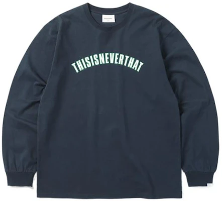 thisisneverthat Hoodie Unisex Biru dengan Desain Letter Print TN223TTSLT01-NVY Buy thisisneverthat Hoodie Unisex Biru dengan Desain Letter Print TN223TTSLT01-NVY