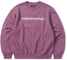 thisisneverthat Letter Print Sweatshirt Purple - TN220TSWCW01FSA thisisneverthat Letter Print Sweatshirt Purple - TN220TSWCW01FSA
