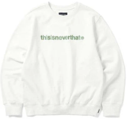 Sudadera Blanca con Letra Impresa de thisisneverthat TN220TSWCW01-WHT Buy Sudadera Blanca con Letra Impresa de thisisneverthat TN220TSWCW01-WHT