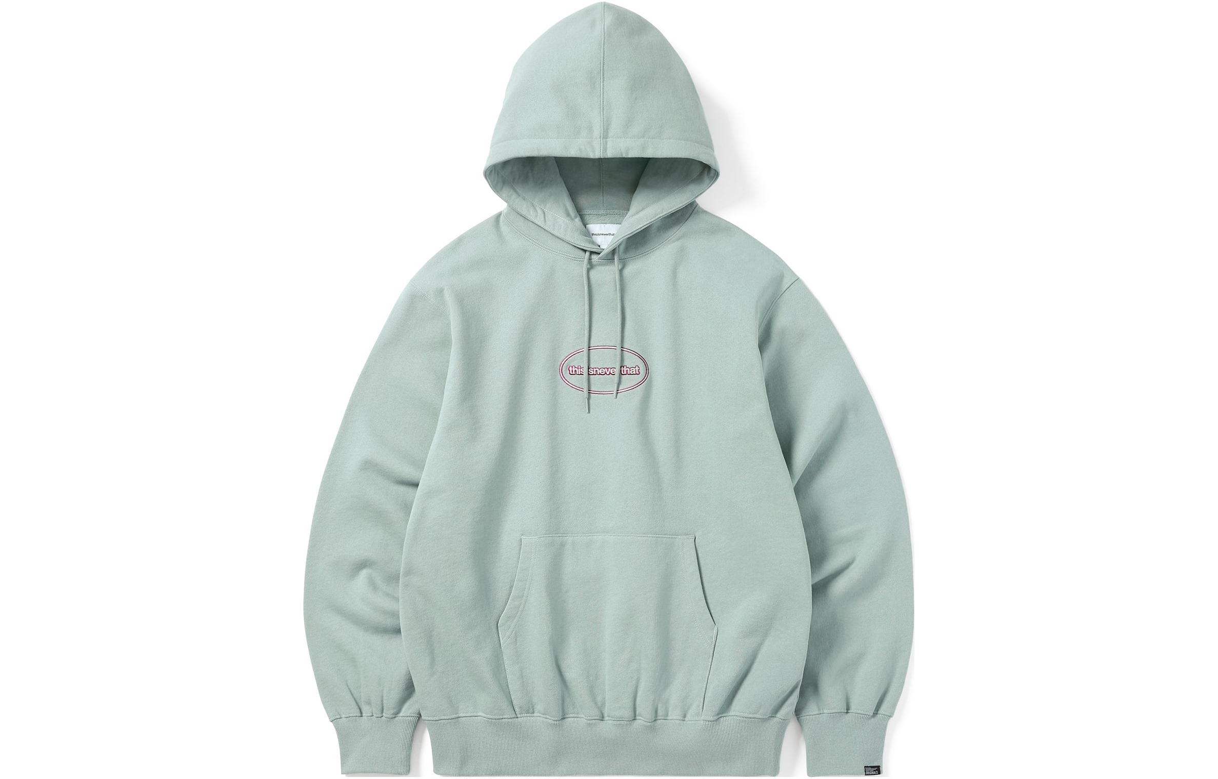 thisisneverthat Logo Sweatshirt Unisex Light Blue-Green. TN223TSWHO03LTL