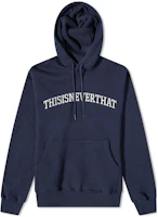 thisisneverthat Navy Blue Pullover Sweatshirt with Letter Print. TN223TSWHO01NV thisisneverthat Navy Blue Pullover Sweatshirt with Letter Print. TN223TSWHO01NV