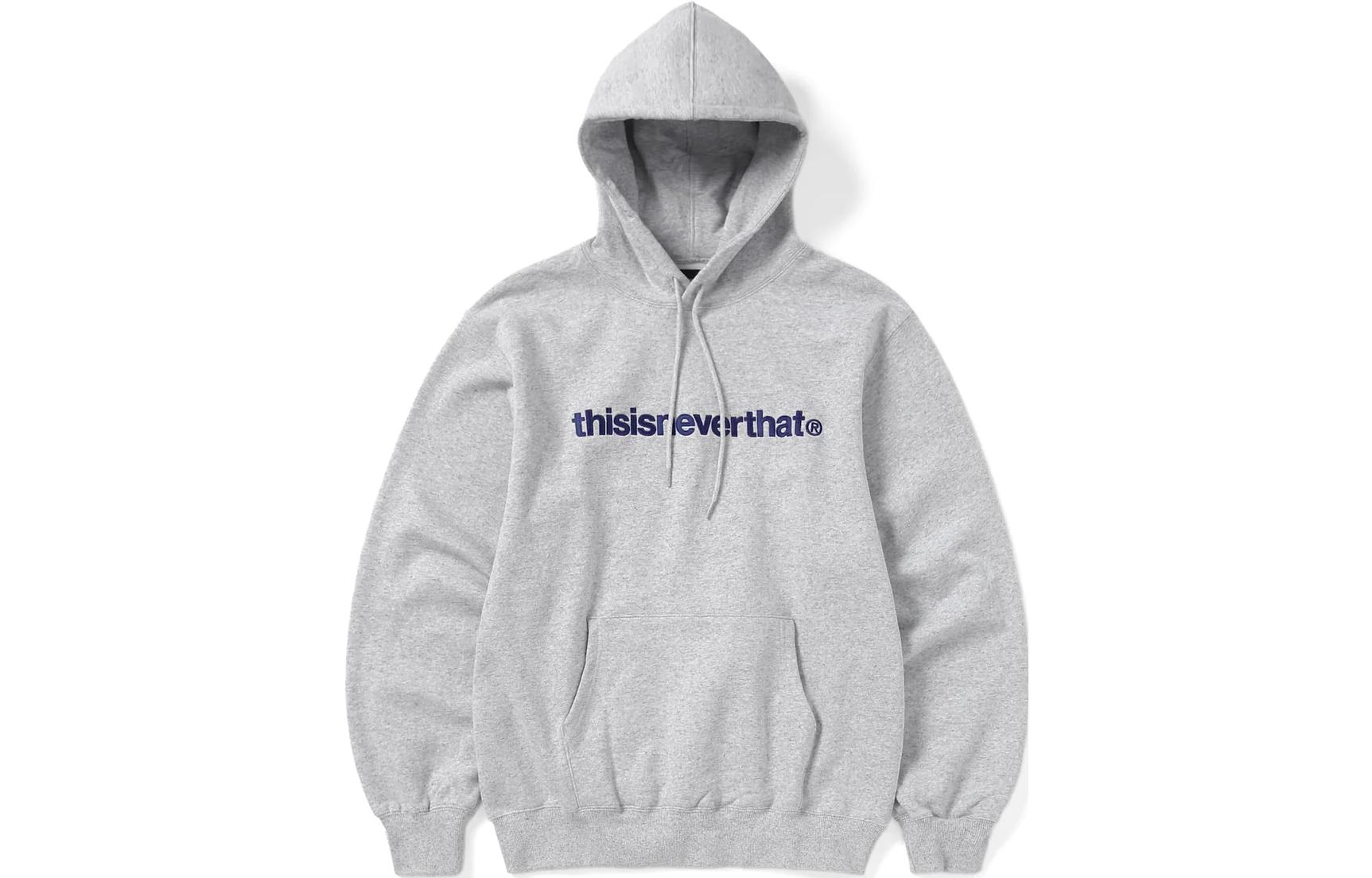 thisisneverthat Pullover Letter Hoodie Unisex. TN230TSWHO01HGR