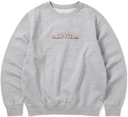 thisisneverthat SS23 春夏款灰色Logo印花中性卫衣 TN223TSWH038 Buy thisisneverthat SS23 春夏款灰色Logo印花中性卫衣 TN223TSWH038