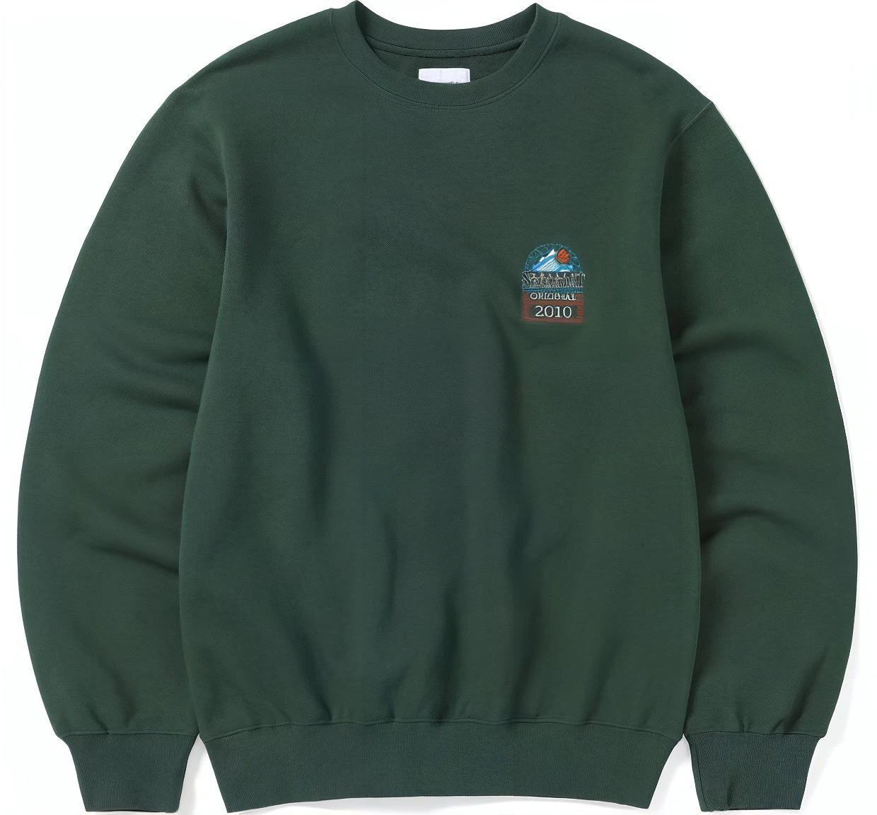 thisisneverthat-ss-24-2010-original-forest-green-embroidered-logo-crewneck-unisex-tn-241-tswcw-03-for