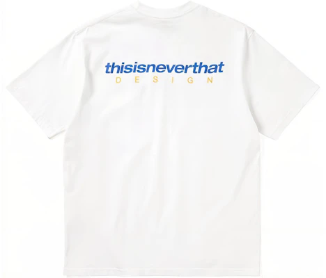 Thisisneverthat SS24 DSN-Logo Tee White Unisex Crewneck Short Sleeve Shirt TN231TTSST03WH Buy Thisisneverthat SS24 DSN-Logo Tee White Unisex Crewneck Short Sleeve Shirt TN231TTSST03WH