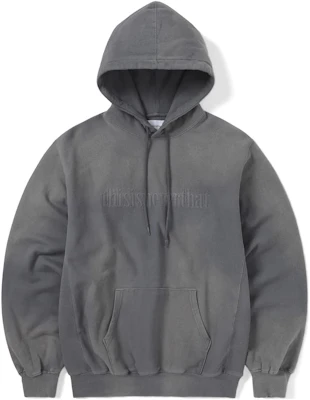 thisisneverthat SS24 Hoodie Bordir Faded Abu Gelap Unisex Pullover. TN241TSWHO03DRG Buy thisisneverthat SS24 Hoodie Bordir Faded Abu Gelap Unisex Pullover. TN241TSWHO03DRG