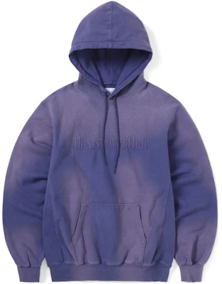 thisisneverthat SS24 Hoodie Ungu Unisex Bordir Faded Sweater Sweatshirt TN241TSWHO03PUP Buy thisisneverthat SS24 Hoodie Ungu Unisex Bordir Faded Sweater Sweatshirt TN241TSWHO03PUP