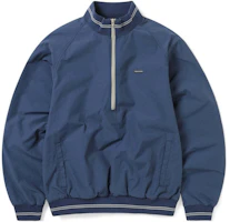 thisisneverthat SS24 Half-Zip Nylon Pullover Sweatshirt Unisex Blue TN241WTOLP01BLU thisisneverthat SS24 Half-Zip Nylon Pullover Sweatshirt Unisex Blue TN241WTOLP01BLU