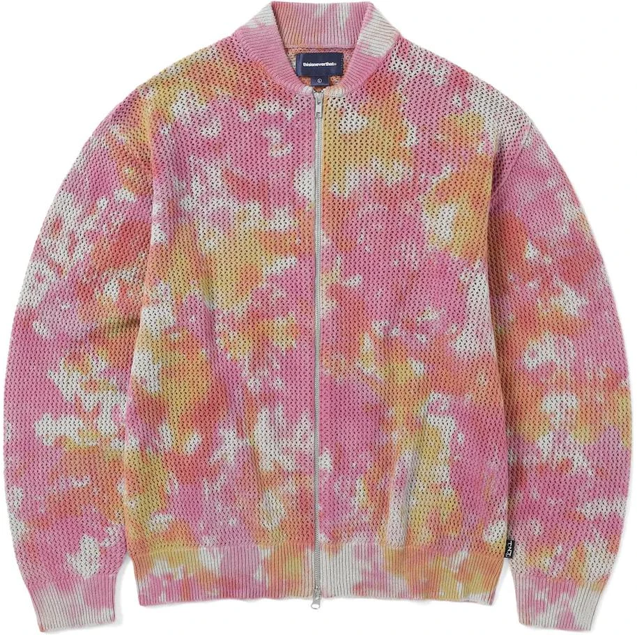 thisisneverthat-ss-24-net-knit-jacket-pink-unisex-with-side-tag-pink-tn-241-kknjk-01-pnk