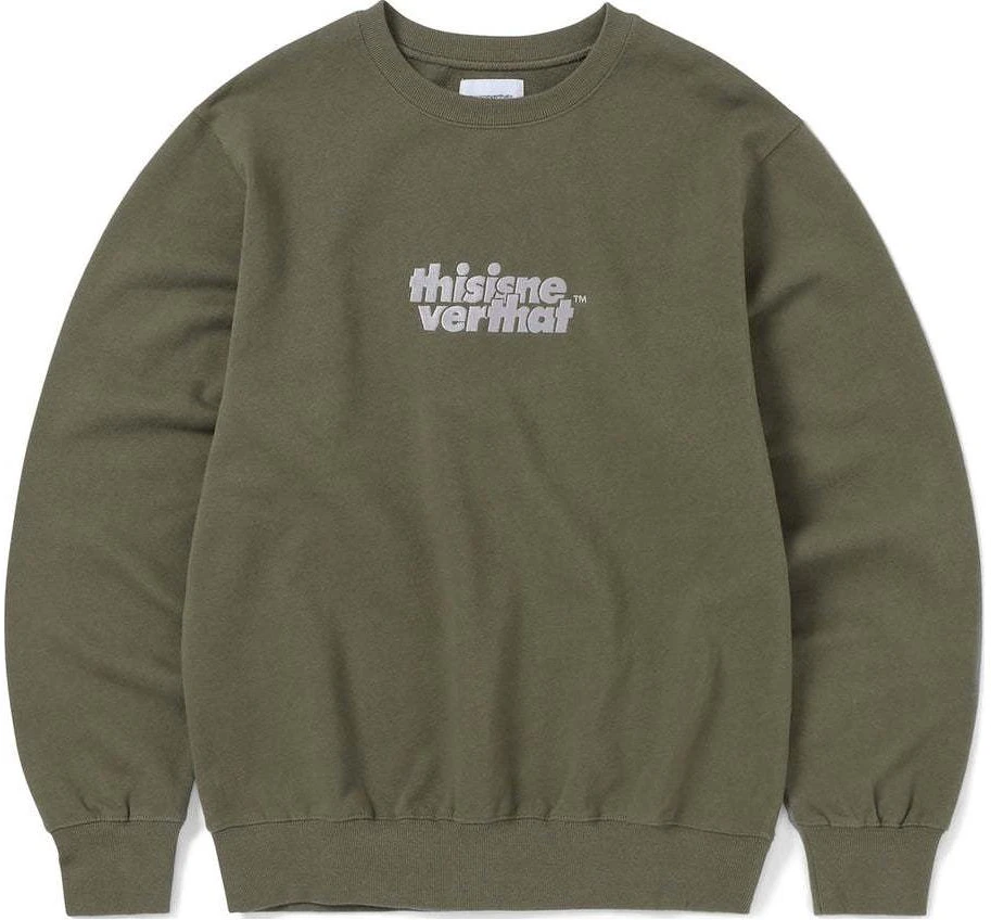 thisisneverthat-ss-24-ol-logo-olive-crewneck-sweatshirt-unisex-tn-241-tswcw-02-olv