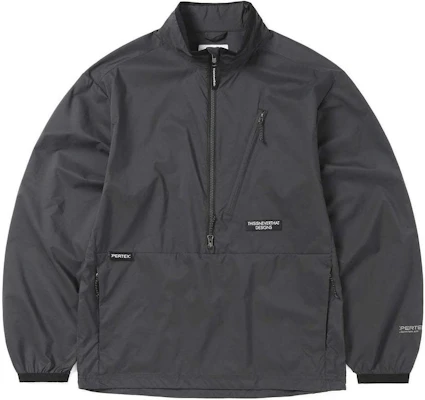thisisneverthat SS24 PERTEX® QA Chaqueta Negra Unisex con Bordado y Media Cremallera TN241WOWLS01BLK Buy thisisneverthat SS24 PERTEX® QA Chaqueta Negra Unisex con Bordado y Media Cremallera TN241WOWLS01BLK