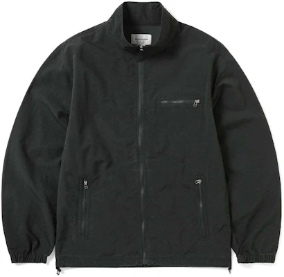 thisisneverthat SS24 刺绣拉链男女同款黑色字母运动夹克 TN241WOWLS05BLK Buy thisisneverthat SS24 刺绣拉链男女同款黑色字母运动夹克 TN241WOWLS05BLK