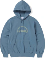 thisisneverthat SS24 TNT Team Hoodie Slate Blue Arched Letter Unisex Pullover. TN241TSWHO04SLT thisisneverthat SS24 TNT Team Hoodie Slate Blue Arched Letter Unisex Pullover. TN241TSWHO04SLT