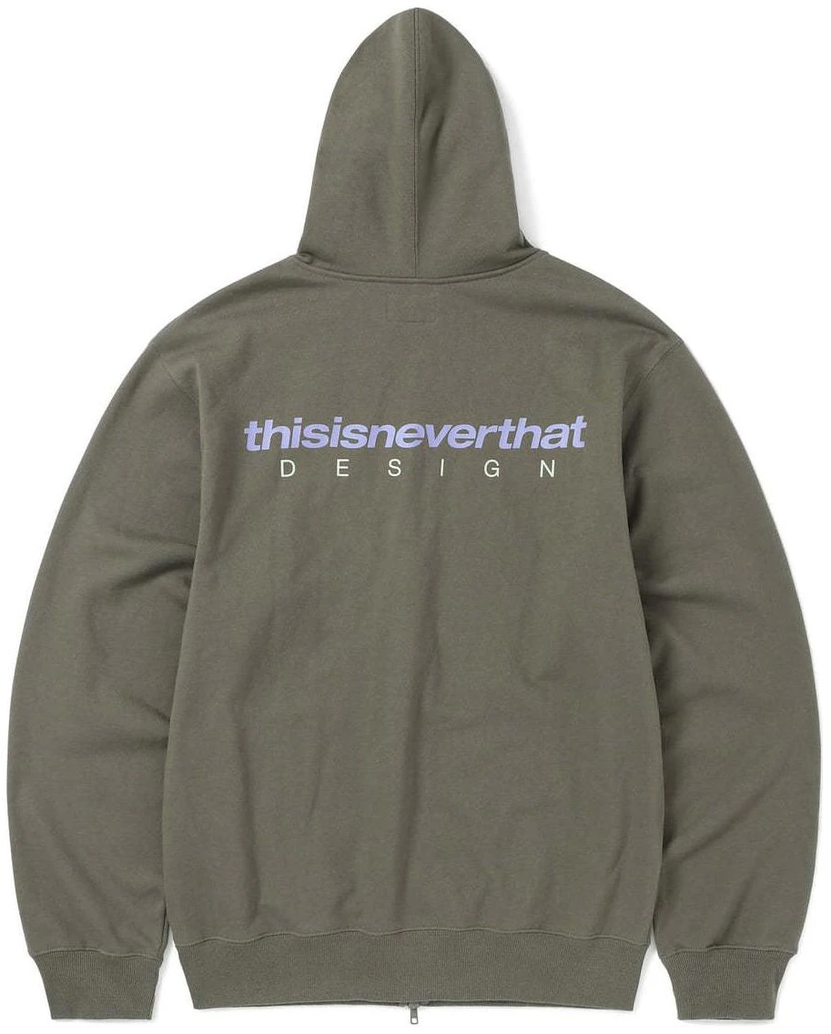 thisisneverthat-ss-24-ultras-dsn-logo-zip-hoodie-dark-mocha-olive-unisex-jacket-tn-241-tswhz-01-dkm