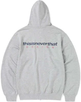 thisisneverthat SS24 Ultras DSN-Logo Zip Hoodie Heather Grey Unisex Pullover. TN241TSWHZ01HGR thisisneverthat SS24 Ultras DSN-Logo Zip Hoodie Heather Grey Unisex Pullover. TN241TSWHZ01HGR