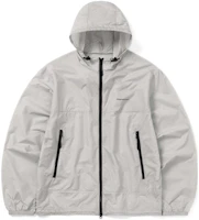 thisisneverthat SS24 Ultras Series T-Light Jacket Light Grey Unisex Hooded Jacket TN240WOWLS02LGY thisisneverthat SS24 Ultras Series T-Light Jacket Light Grey Unisex Hooded Jacket TN240WOWLS02LGY