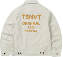 thisisneverthat SS24 Ultras Series TSNVT Trucker Jacket Off White Unisex. TN241WOWLS06OFW thisisneverthat SS24 Ultras Series TSNVT Trucker Jacket Off White Unisex. TN241WOWLS06OFW
