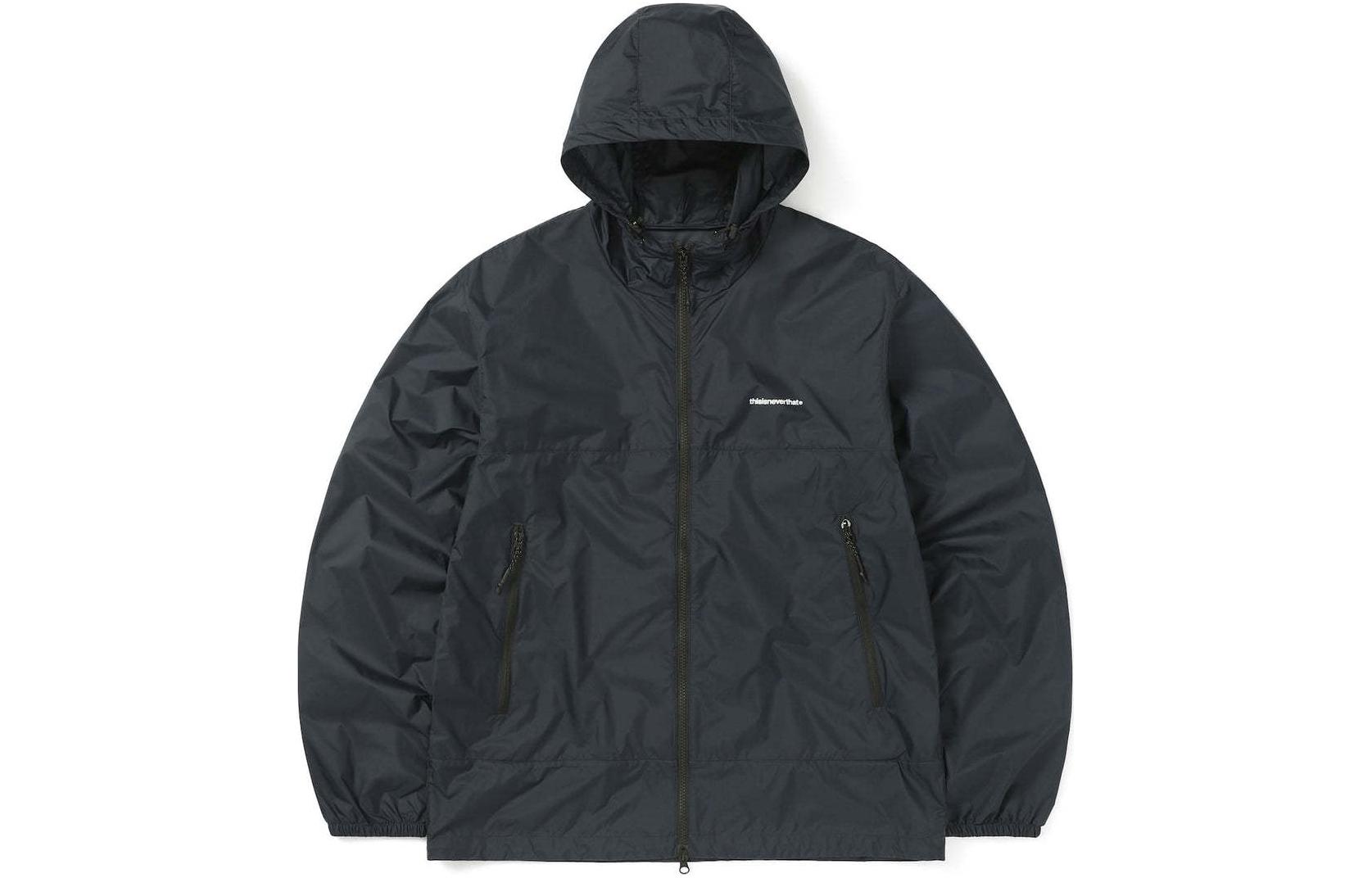 thisisneverthat SS24 Ultras T-Light Jacket Navy Unisex Hooded Long Sleeve Jacket TN240WOWLS02NAV