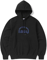 thisisneverthat SS24 Ultras TNT Team Hoodie Off Black Arched Logo Unisex BLACK TN241TSWHO04OBK thisisneverthat SS24 Ultras TNT Team Hoodie Off Black Arched Logo Unisex BLACK TN241TSWHO04OBK