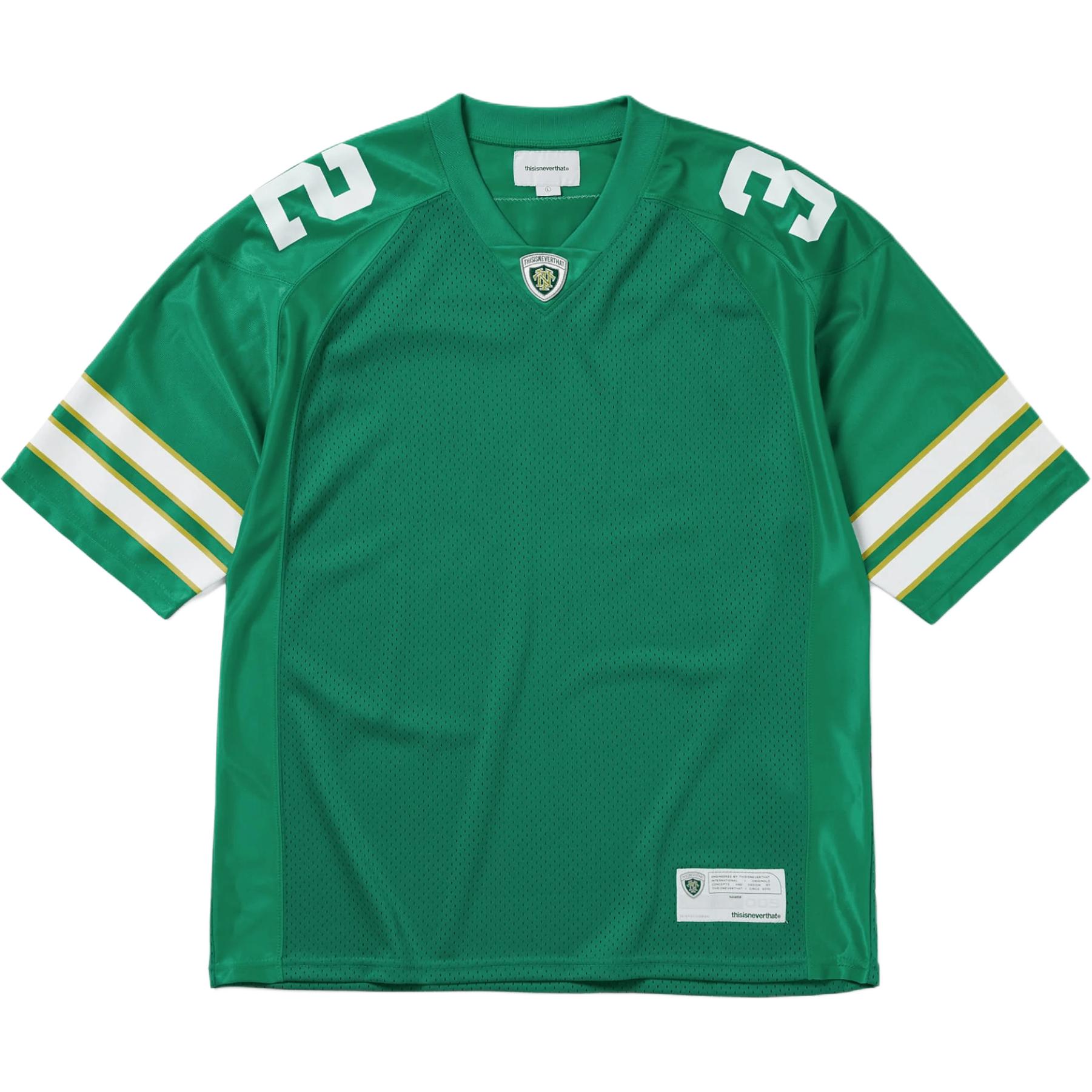 thisisneverthat SS25 Unisex Comfortable Soccer Jersey TN251WTOSP01GRN