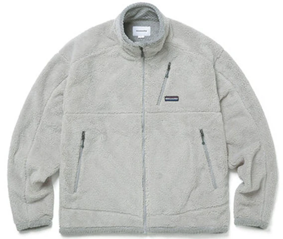 thisisneverthat-stand-collar-zip-up-loose-jacket-unisex-tn-20-fow-009-white-gray