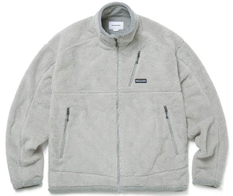 Chaqueta Unisex con Cremallera y Cuello Alto thisisneverthat Ajuste Holgado TN20FOW009-WHITE-GRAY Buy Chaqueta Unisex con Cremallera y Cuello Alto thisisneverthat Ajuste Holgado TN20FOW009-WHITE-GRAY