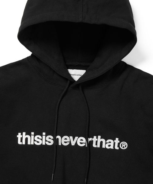 Order Thisisneverthat T-Logo Black Hoodie TNCO0TSWHO06BLK