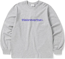 thisisneverthat T-Logo Crewneck Sweatshirt Heather Grey Unisex Long Sleeve. TN230TSWCW01HGR thisisneverthat T-Logo Crewneck Sweatshirt Heather Grey Unisex Long Sleeve. TN230TSWCW01HGR