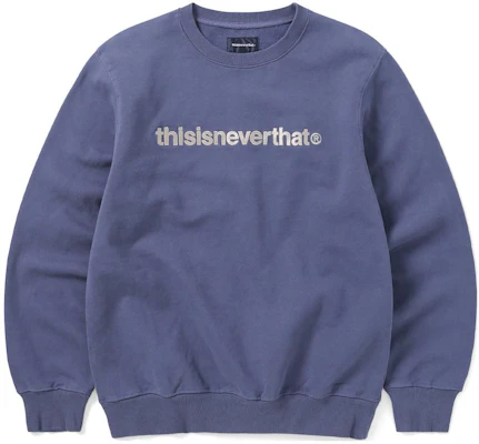 thisisneverthat T-Logo Crewneck Ungu Baju Sejuk Unisex dengan Cetakan Logo TN230TSWCW01VIO Buy thisisneverthat T-Logo Crewneck Ungu Baju Sejuk Unisex dengan Cetakan Logo TN230TSWCW01VIO