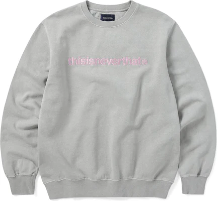 thisisneverthat T標誌灰色長袖圓領衛衣 男女適穿 TN230TSWCW01GRY Buy thisisneverthat T標誌灰色長袖圓領衛衣 男女適穿 TN230TSWCW01GRY