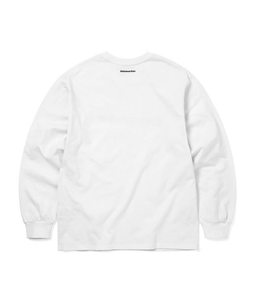 Lookbook Thisisneverthat T-Logo Long Sleeve Tee White TNCO0TTSLT01WHT