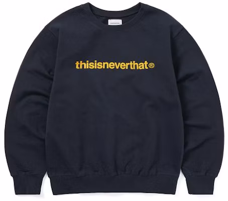 Thisisneverthat T-Logo LT Crewneck Sweatshirt Navy TN261TSWCW01NAV Buy Thisisneverthat T-Logo LT Crewneck Sweatshirt Navy TN261TSWCW01NAV