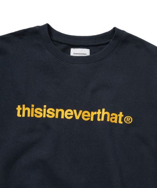 Order Thisisneverthat T-Logo LT Crewneck Sweatshirt Navy TN261TSWCW01NAV