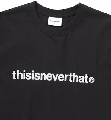 thisisneverthat T-Logo 黑色短袖T恤 TNCO0TTSST07BLK Lookbook thisisneverthat T-Logo 黑色短袖T恤 TNCO0TTSST07BLK