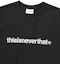 Lookbook thisisneverthat T-Logo 黑色短袖T恤 TNCO0TTSST07BLK