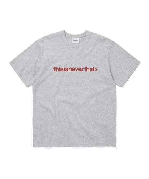 thisisneverthat T-Logo T-Shirt in Heather Grey TN260TTSST01HGR